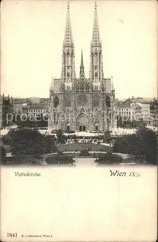 Wien Votivkirche Kat. Wien