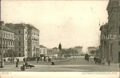 Wien Schwarzenbergplatz  Kat. Wien