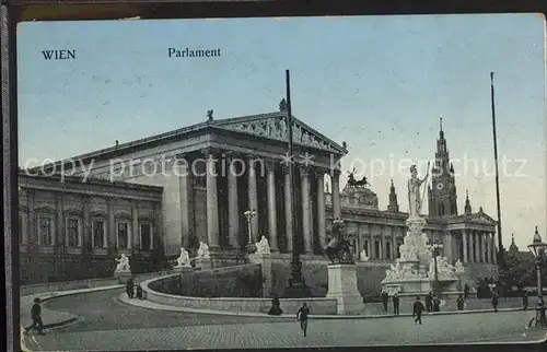 Wien Parlament Kat. Wien