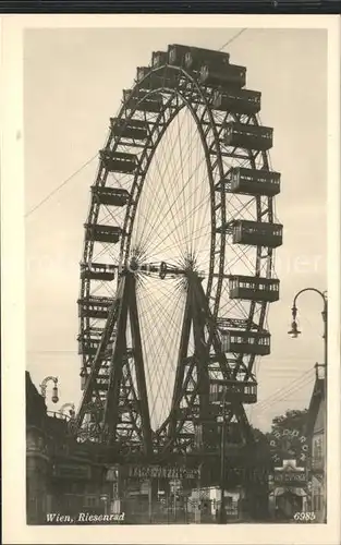 Wien Riesenrad Prater Kat. Wien