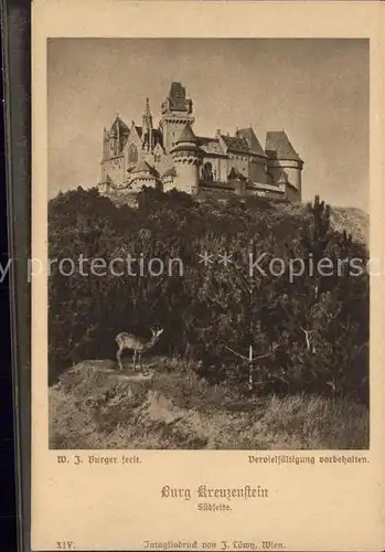 Leobendorf Niederoesterreich Burg Kreuzenstein Suedseite / Leobendorf /Wiener Norden