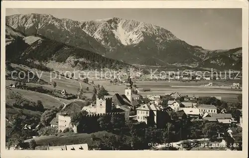 Puchberg Schneeberg Ortsblick Kat. Puchberg am Schneeberg