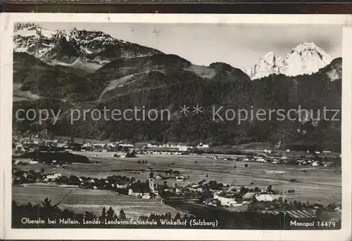 Oberalm Landes und Landwirtschaftsschule Winkelhof Kat. Oberalm