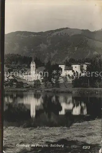 Goldegg Schloss Kirche Kat. Goldegg am See