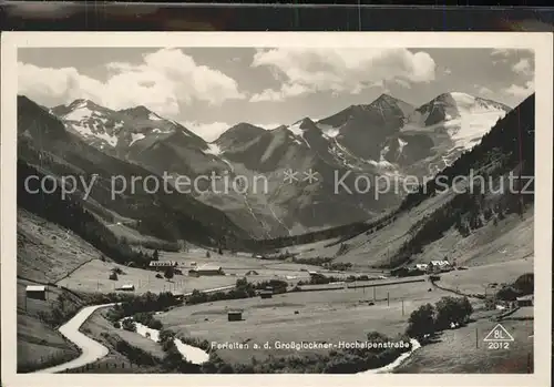 Ferleiten Panorama Grossglockner Hochstrasse Kat. Salzburg