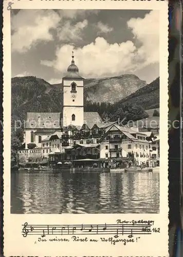 St Wolfgang Salzkammergut Weisses Roessel am Wolfgangsee Kat. St. Wolfgang im Salzkammergut