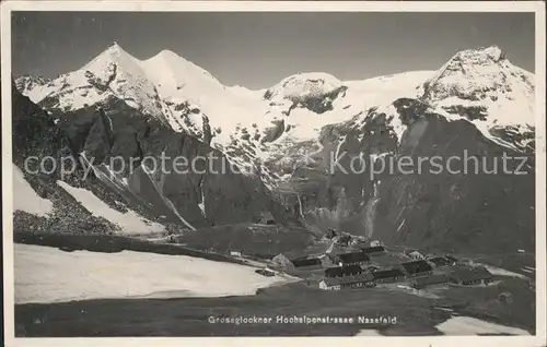 Grossglockner Hochalpenstrasse Nassfeld Kat. Heiligenblut