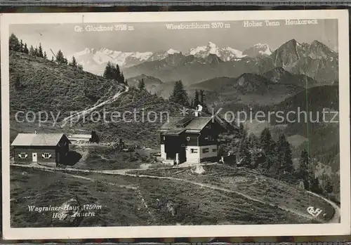 Wagrain Salzburg Wagrainer Haus mit Hohe Tauern Kat. Wagrain