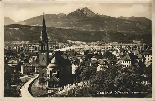 Innsbruck Koettinger Pfarrkirche Kat. Innsbruck