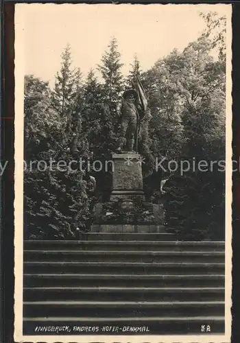 Innsbruck Andreas Hofer Denkmal Kat. Innsbruck