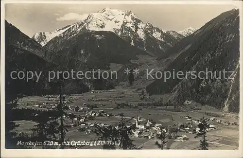 Mayrhofen Zillertal Panorama Kat. Mayrhofen