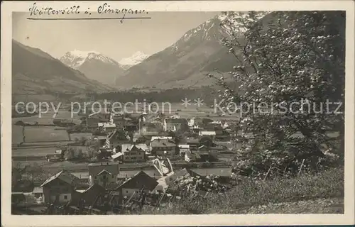 Mittersill Oberpinzgau Panorama Kat. Mittersill