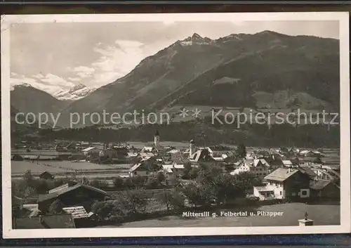 Mittersill Oberpinzgau Panorama Kat. Mittersill