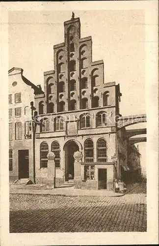 Luebeck Haus der Schiffergesellschaft Kat. Luebeck