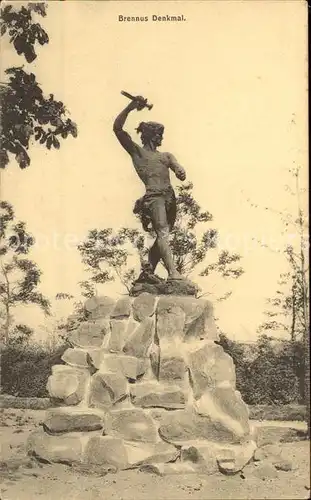 Bremen Brennus Denkmal Kat. Bremen