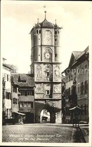 Wangen Allgaeu Ravensburger Tor Kat. Wangen im Allgaeu