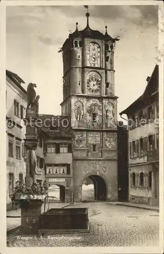 Wangen Allgaeu Ravensburger Tor Kat. Wangen im Allgaeu