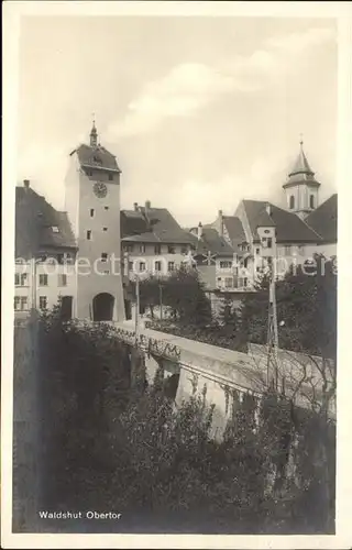 Waldshut Tiengen Rhein Obertor  Kat. Waldshut Tiengen