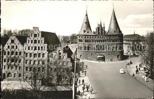 Luebeck Holstentor Salzspeicher Kat. Luebeck