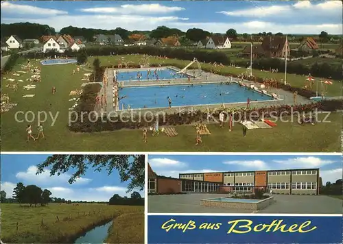 Bothel Rotenburg Schwimmbad  Kat. Bothel