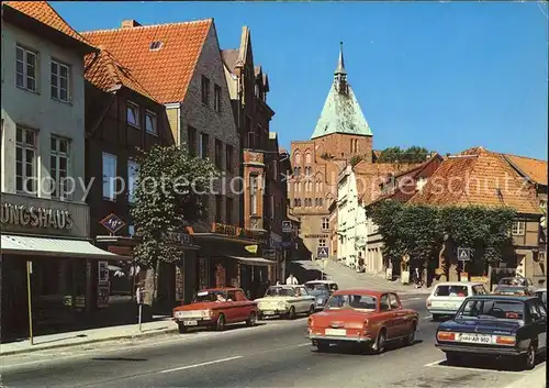 Moelln Marktstrasse St. Nicolaikirche Kat. Moelln