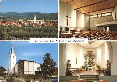 Laimnau Pfarrkirche St. Peter und Paul Kat. Tettnang
