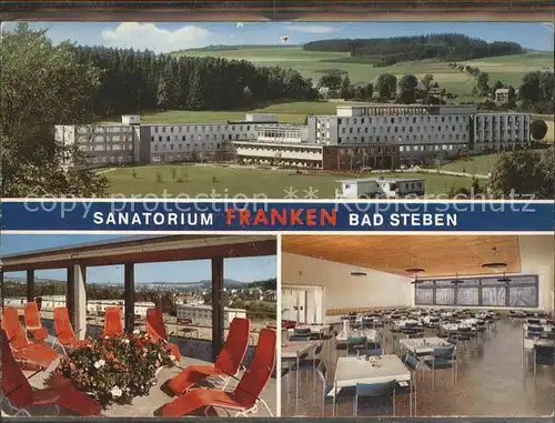 Bad Steben Sanatorium Franken / Bad Steben /Hof LKR