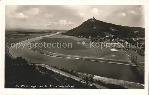 Porta Westfalica Weserbogen Kat. Porta Westfalica