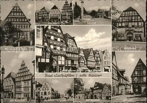 Bad Salzuflen Apotheke Salzhof Rathaus Renaissance Haus Kat. Bad Salzuflen