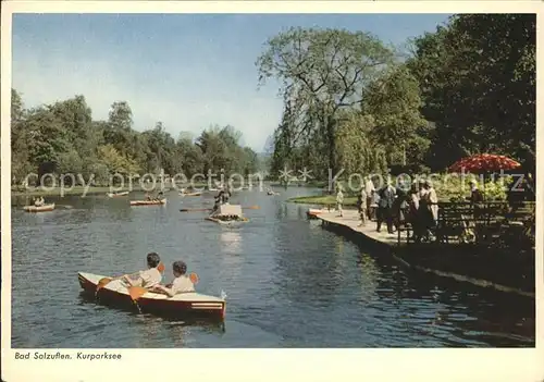 Bad Salzuflen Kurparksee Kat. Bad Salzuflen