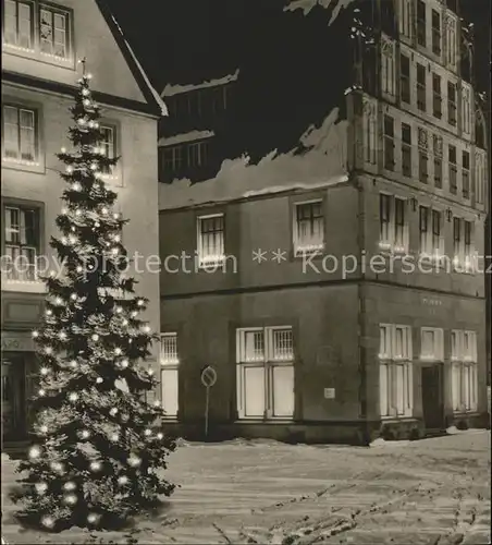 Bielefeld Weihnachten Tannenbaum Kat. Bielefeld