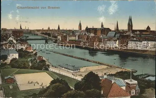 Bremen Panorama Kat. Bremen