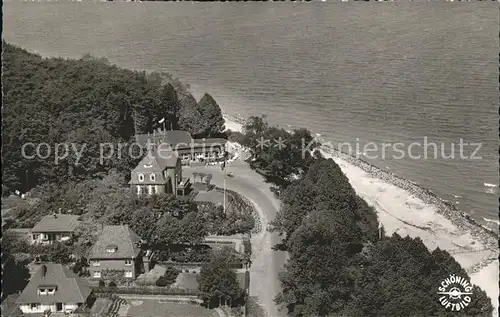 Travemuende Ostseebad Fliegeraufnahme "Seetempel" Strand / Luebeck /Luebeck Stadtkreis