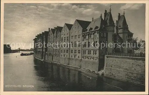 Bremen Weserburg Kaffee Schilling  Kat. Bremen