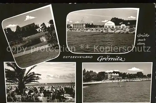 Groemitz Ostseebad Strand Terrasse /  /