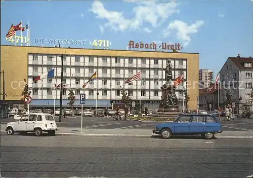 Bremerhaven Theodor Heuss Platz "Alsbach Uralt" Autos Kat. Bremerhaven