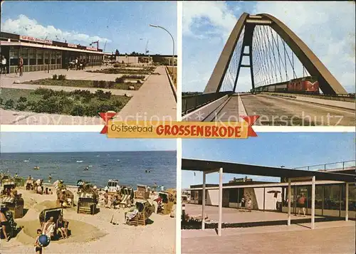 Grossenbrode Ostseebad Strand Bruecle / Grossenbrode /Ostholstein LKR