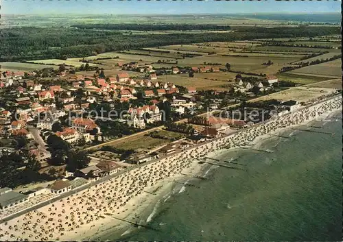 Kellenhusen Ostseebad Strand Fliegeraufnahme Kat. Kellenhusen (Ostsee)