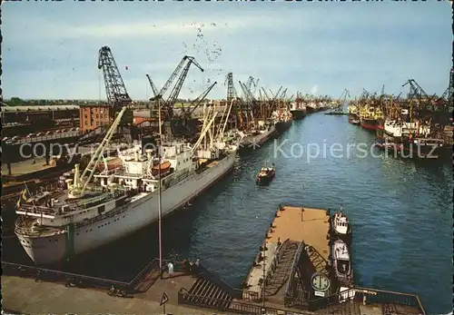 Bremen Hafen Schiffe Kat. Bremen