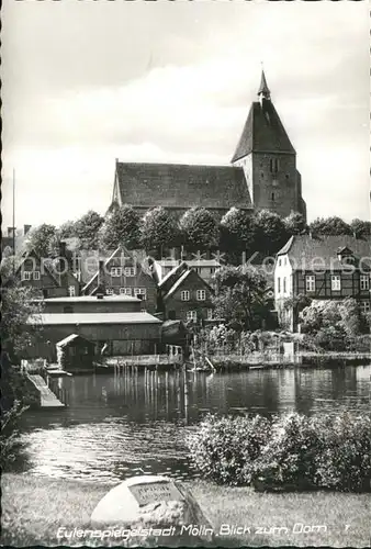 Moelln Panorama mit Dom Eulenspiegelstadt Kat. Moelln