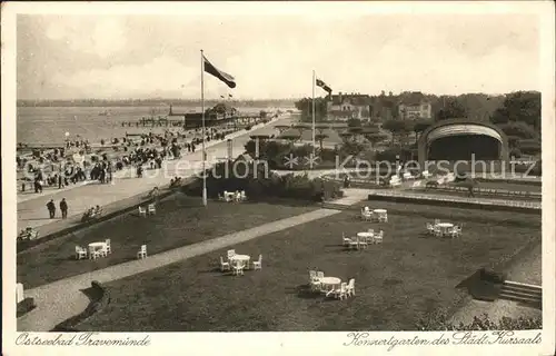 Travemuende Ostseebad Konzertgarten Staedtischer Kursaal Promenade / Luebeck /Luebeck Stadtkreis