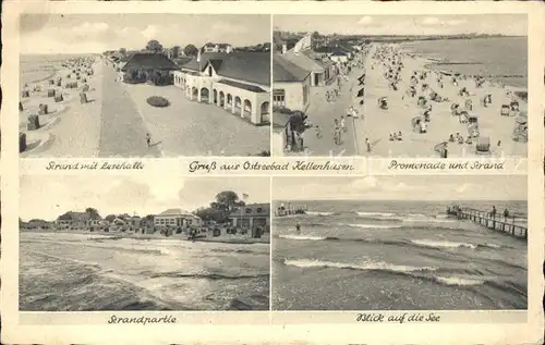 Kellenhusen Ostseebad Strand Lesehalle  Kat. Kellenhusen (Ostsee)