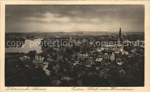 Eutin Blick vom Wasserturm Kat. Eutin