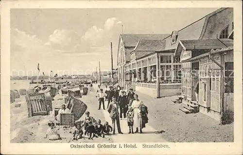 Groemitz Ostseebad Strandleben /  /