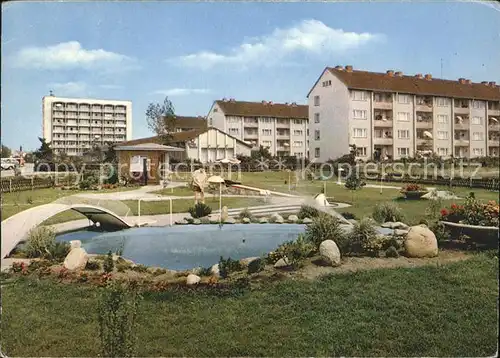 Kuecknitz Siedlung Roter Hahn Ostpreussenring Minigolfanlage Kat. Luebeck