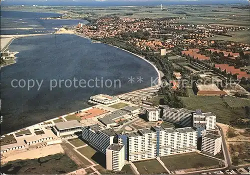 Heiligenhafen Ostseebad Fliegeraufnahme Ferienpark mit Binnensee / Heiligenhafen /Ostholstein LKR