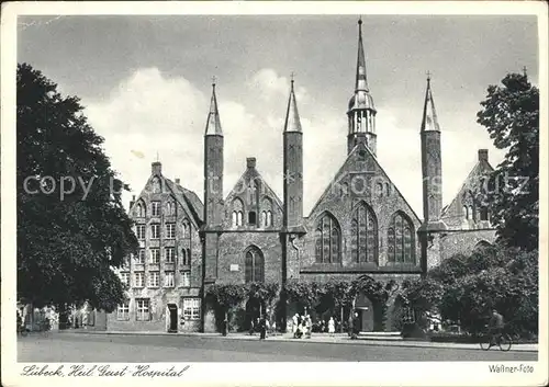 Luebeck Heiligen Geist Hospital Kat. Luebeck