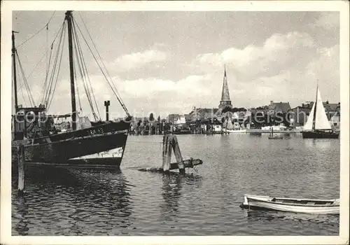 Travemuende Ostseebad Panorama Hafen / Luebeck /Luebeck Stadtkreis