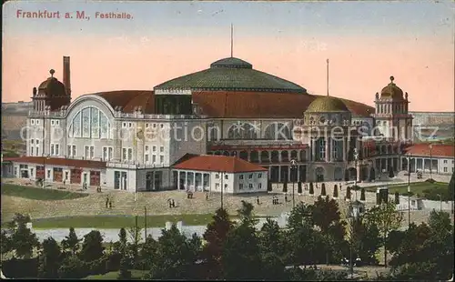 Frankfurt Main Festhalle Kat. Frankfurt am Main