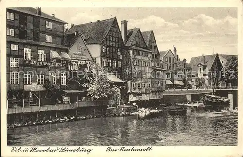 Lueneburg Partie am Hintermarkt Kat. Lueneburg